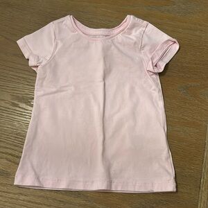 Amazon Essentials Pink Plain Short Sleeve Crew Neck T-Shirt - Size 3T
